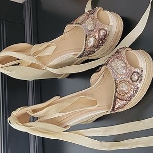 BCBG Wedge & Peep-toe Heels